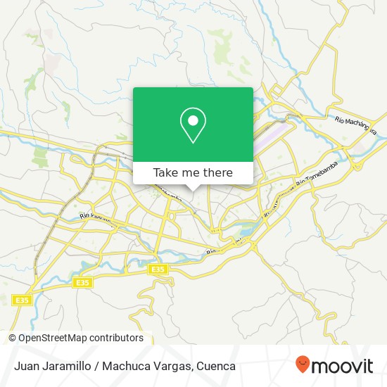 Juan Jaramillo / Machuca Vargas map