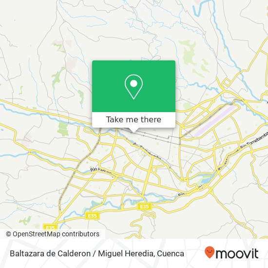 Baltazara de Calderon / Miguel Heredia map