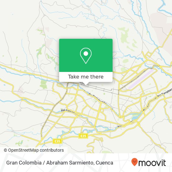Gran Colombia / Abraham Sarmiento map