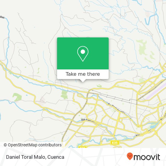 Daniel Toral Malo map