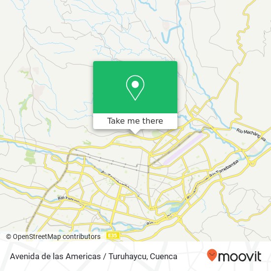 Avenida de las Americas / Turuhaycu map