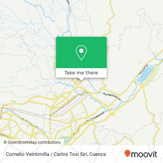 Cornelio Veintimilla / Carlos Tosi Siri map