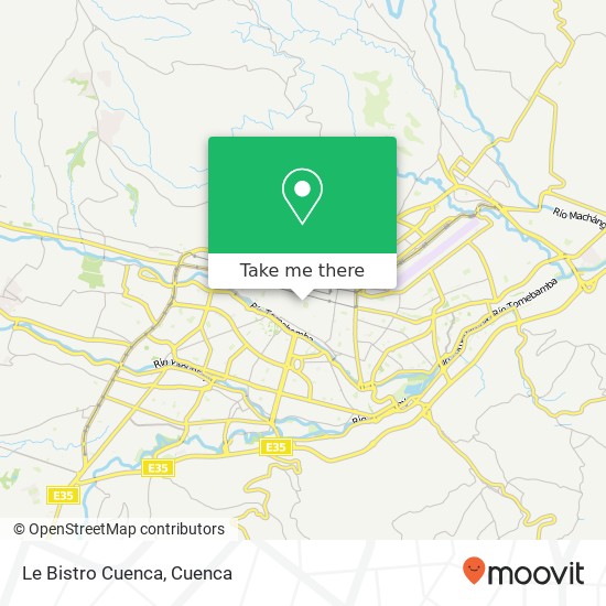 Le Bistro Cuenca map