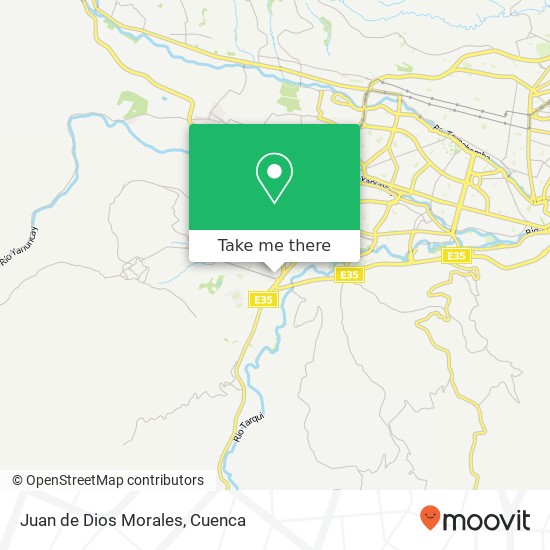 Juan de Dios Morales map