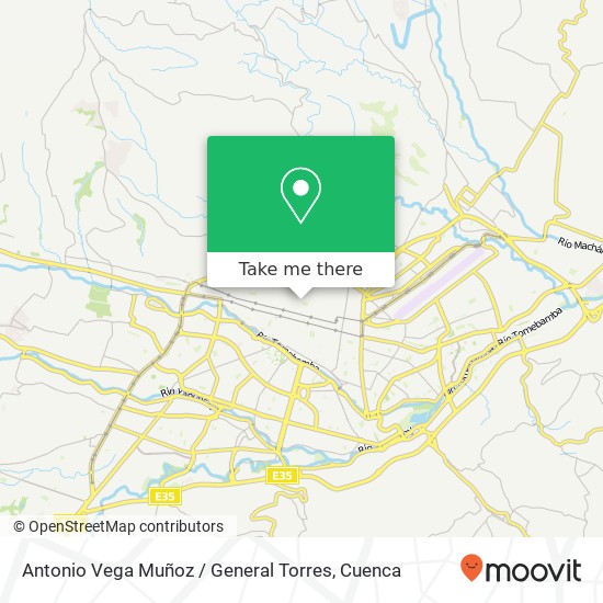 Antonio Vega Muñoz / General Torres map