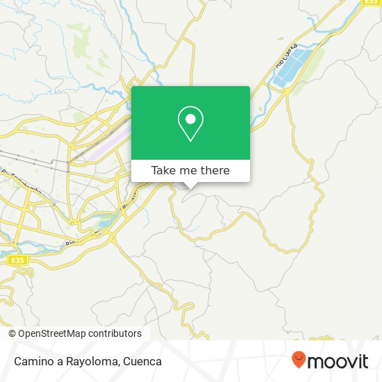 Camino a Rayoloma map
