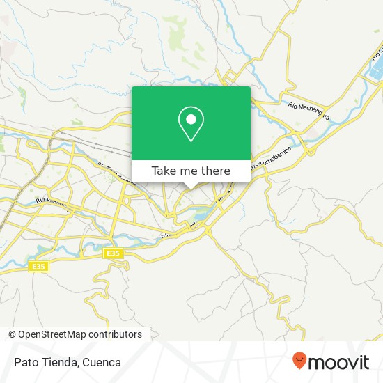 Pato Tienda map