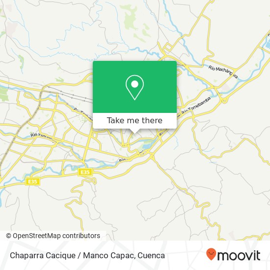 Chaparra Cacique / Manco Capac map