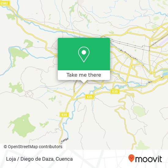Loja / Diego de Daza map