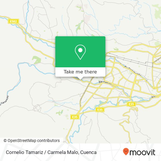 Cornelio Tamariz / Carmela Malo map