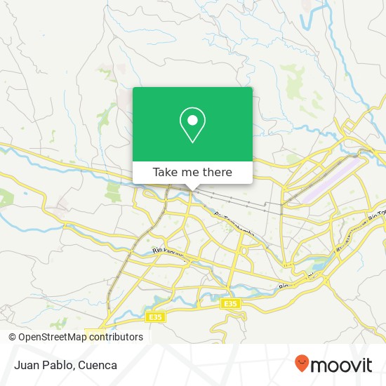 Juan Pablo map