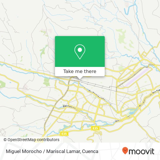 Miguel Morocho / Mariscal Lamar map