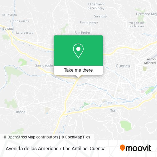 Avenida de las Americas / Las Antillas map