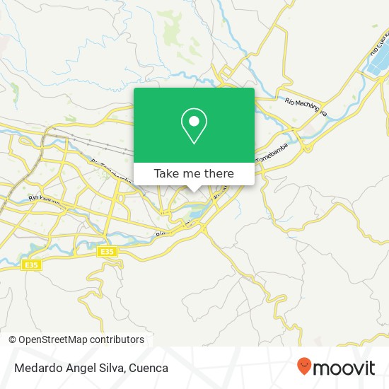 Medardo Angel Silva map