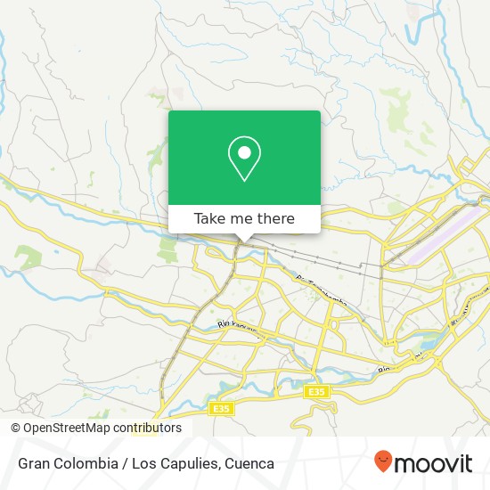 Gran Colombia / Los Capulies map