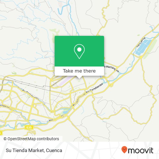 Mapa de Su Tienda Market