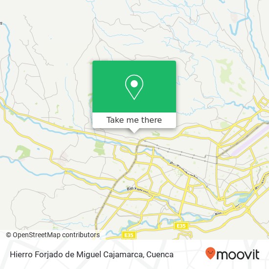 Hierro Forjado de Miguel Cajamarca map
