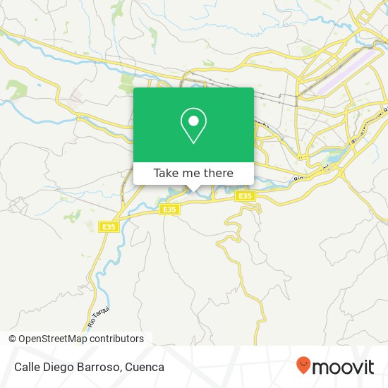 Calle Diego Barroso map