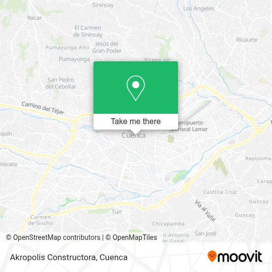 Akropolis Constructora map
