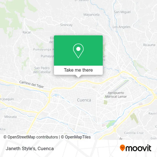 Janeth Style's map