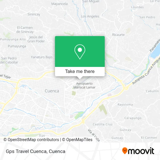 Gps Travel Cuenca map