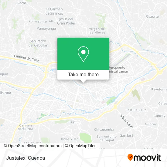 Justalex map