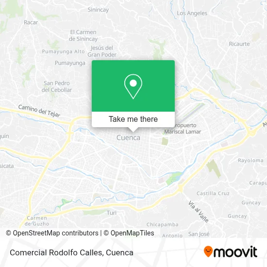 Comercial Rodolfo Calles map