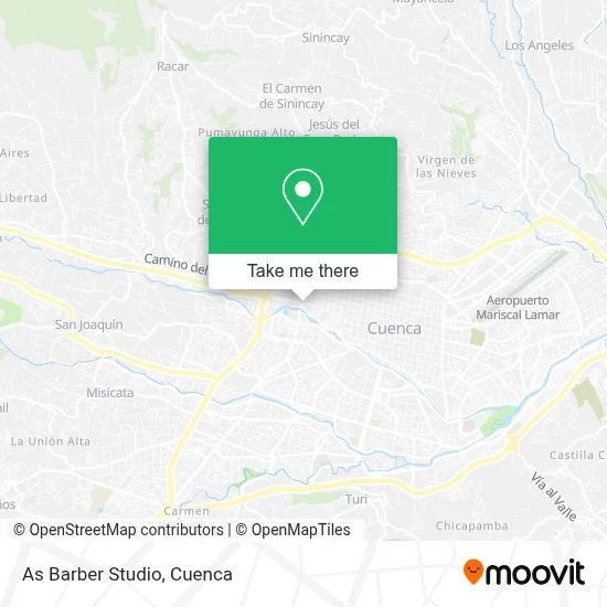 As Barber Studio map
