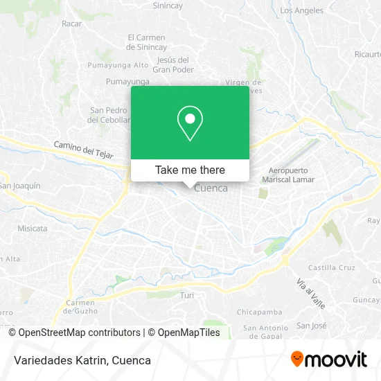 Variedades Katrin map
