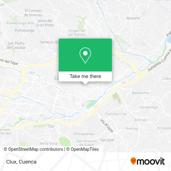 Clux map