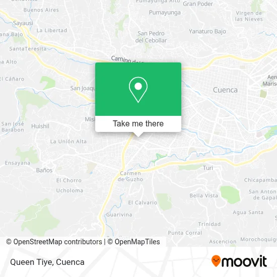 Queen Tiye map