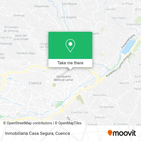 Inmobiliaria Casa Segura map