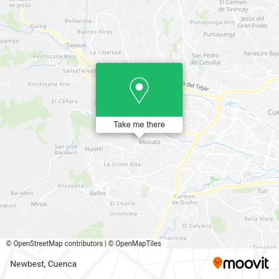 Newbest map