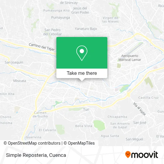 Simple Reposteria map