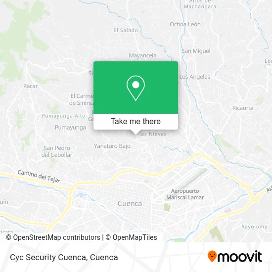 Cyc Security Cuenca map