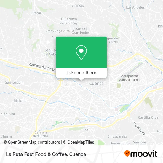 La Ruta Fast Food & Coffee map