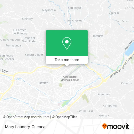 Lavanderia Mary map