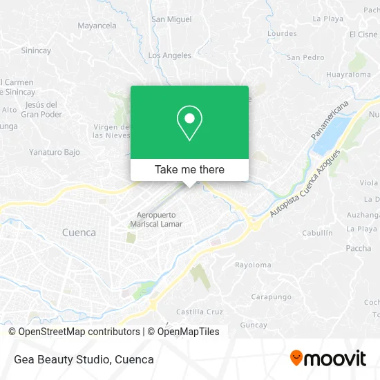 Gea Beauty Studio map