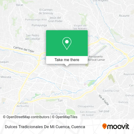 Dulces Tradicionales De Mi Cuenca map