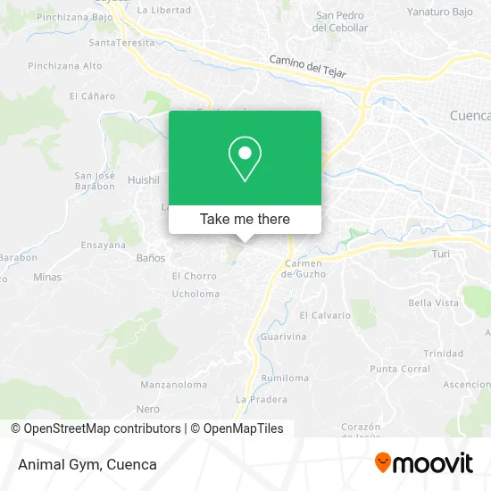 Animal Gym map