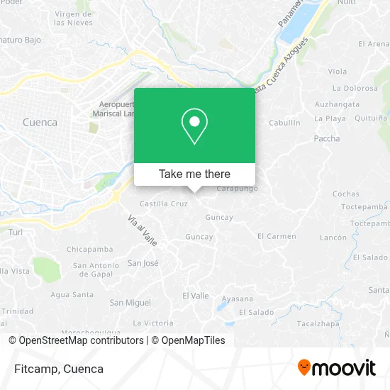 Fitcamp map