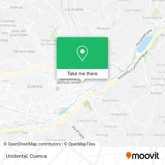 Unidental map