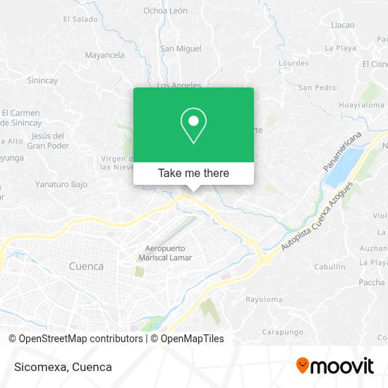 Sicomexa map