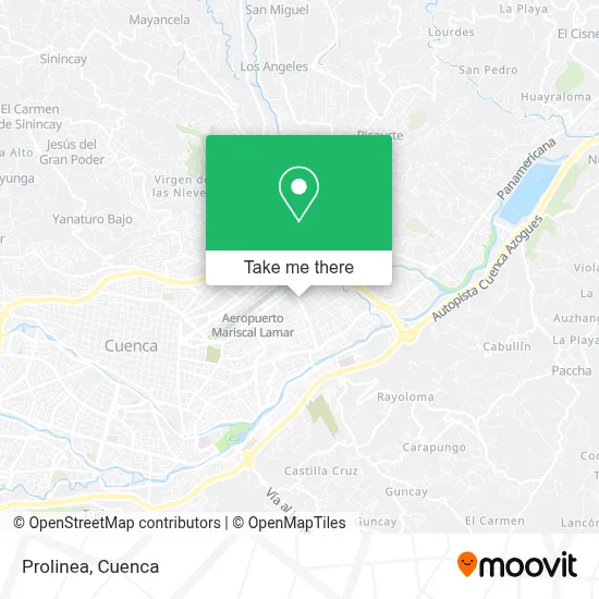 Prolinea map