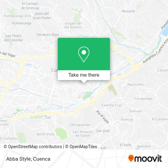Abba Style map