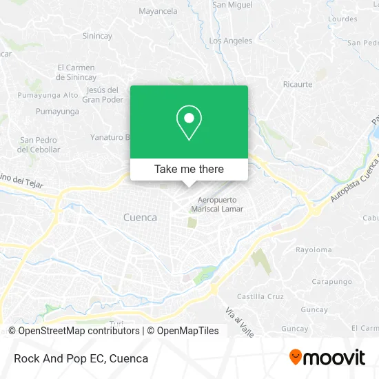 Rock And Pop EC map