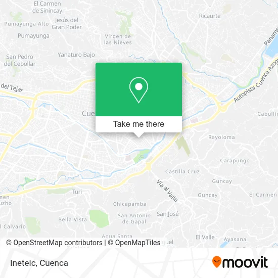 Inetelc map