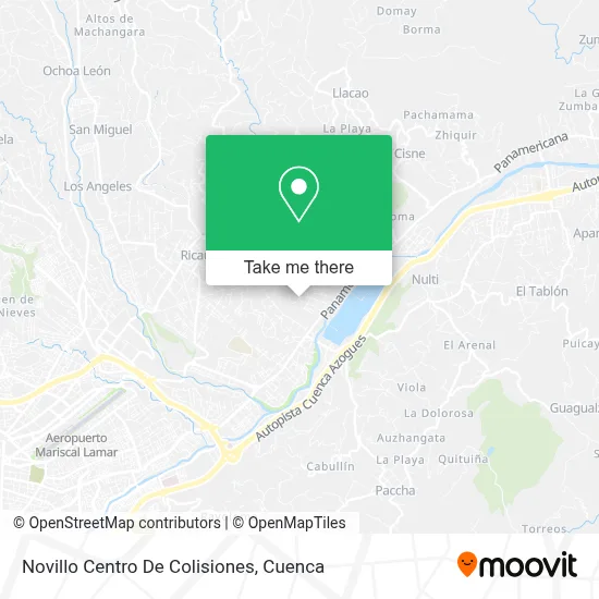 Novillo Centro De Colisiones map