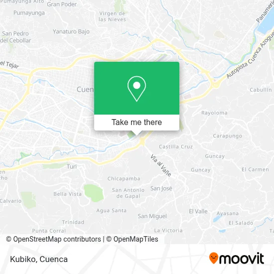 Kubiko map