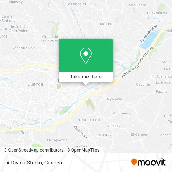 A Divina Studio map